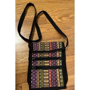 RAINBOW Handmade Guatemalan Travel Bag. Great Daypack, Backpack, Shoulder Bag